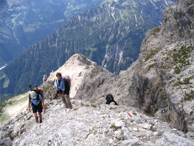 Bäumenheimer Weg bei Hinterhornbach