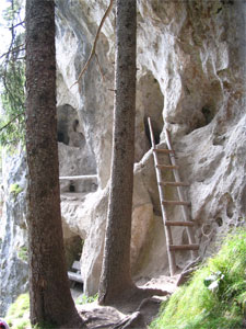 Wildfräuleinstein bei Hinterstein 